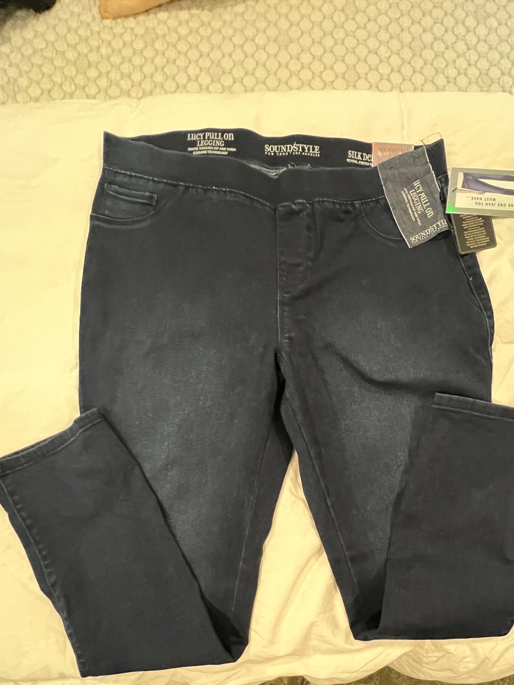 Dark Blue Women’s Stretch Pull-On Legging